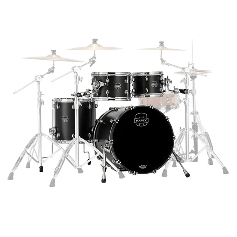Trống Cơ Mapex Saturn Maple - Walnut Hybrid SR504X 