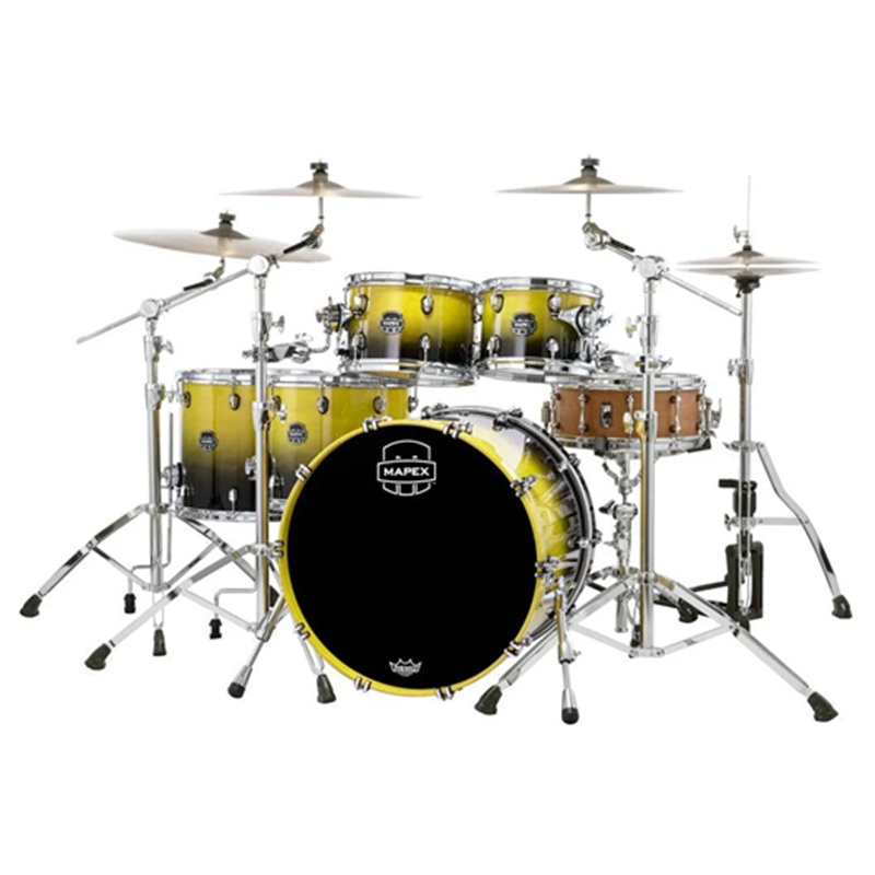 Trống Cơ Mapex Saturn Maple - Walnut Hybrid SR628XU 