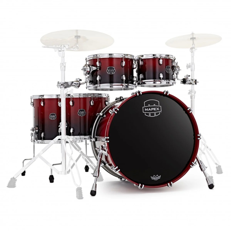 Trống Cơ Mapex Saturn Maple - Walnut Hybrid SR628XU 