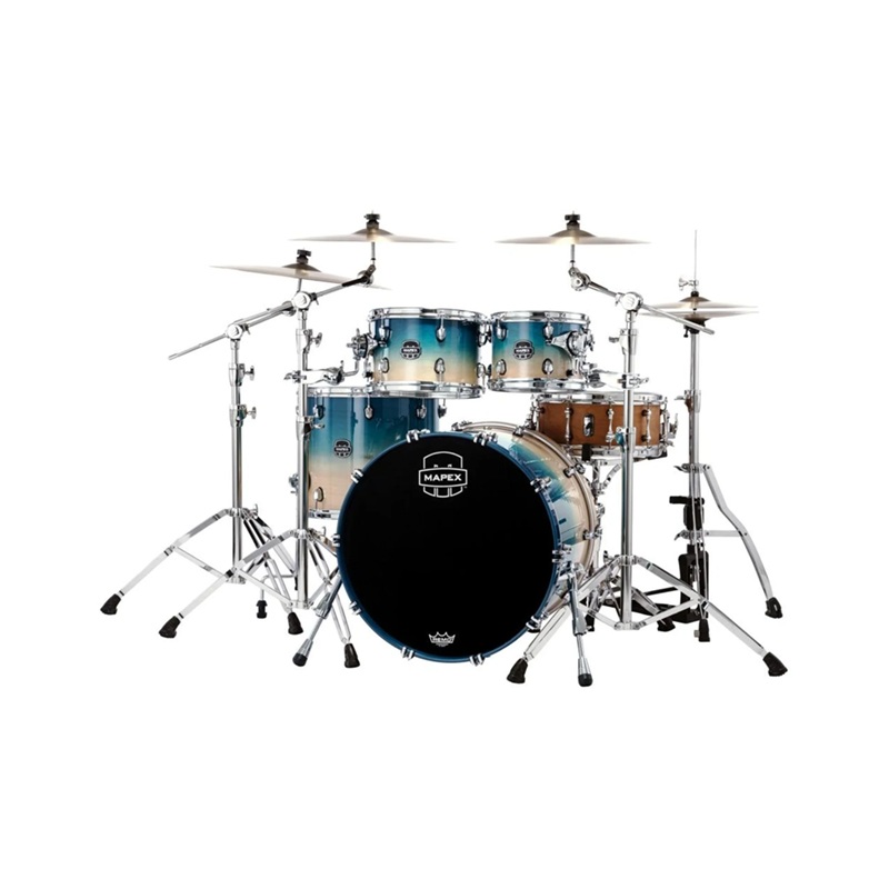 Trống Cơ Mapex Saturn Maple - Walnut Hybrid SR529XU 