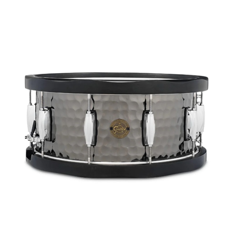 Trống Snare Gretsch S1-6514-BSH (6.5x14) Hammered Black Steel 