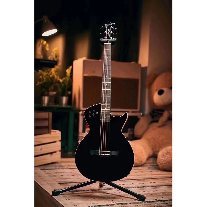 Đàn Guitar Silent Acoustic Tagima Modena Steel, Black 
