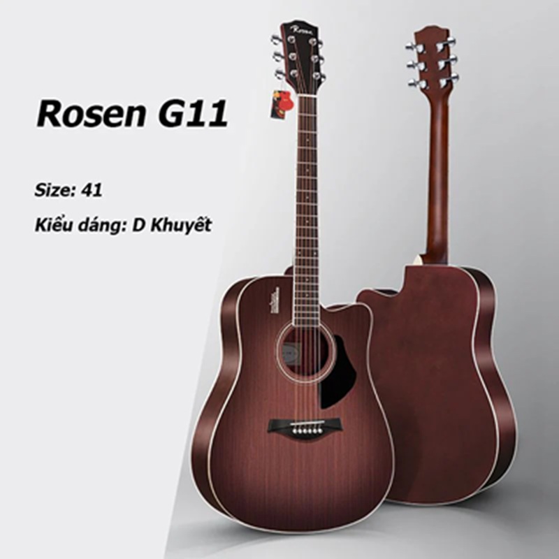 Đàn Guitar Acoustic Rosen G11D 