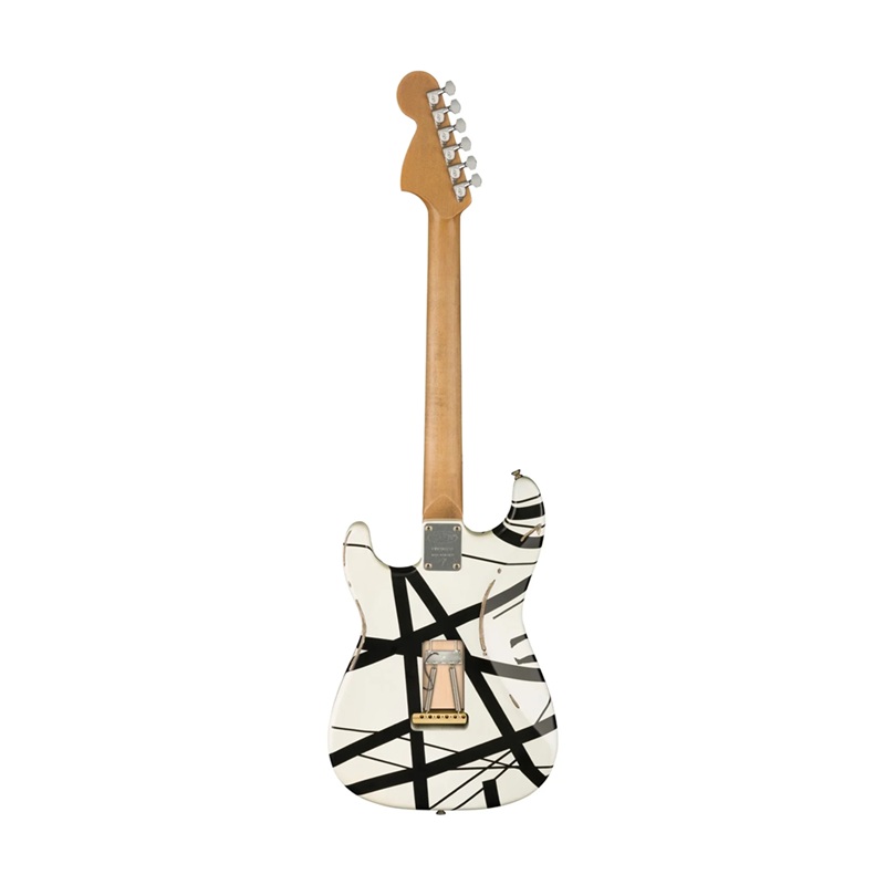 Đàn Guitar Điện Evh Striped Series 78 Eruption H, Maple Fingerboard, Black/White 
