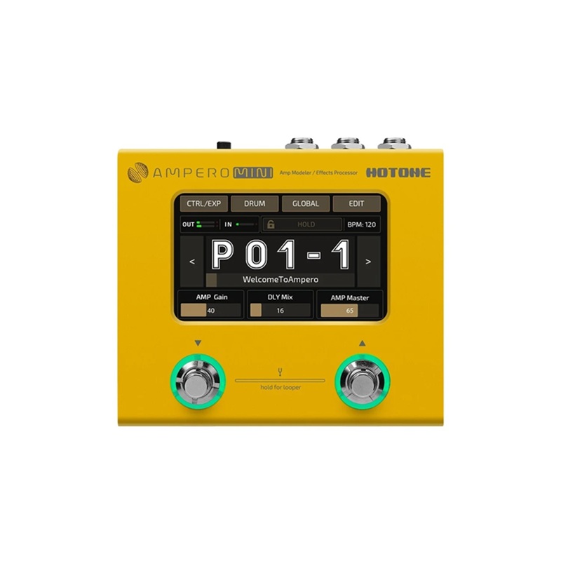 Pedal Guitar Hotone Ampero Mini 