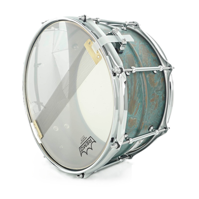 Trống Snare Pork Pie Brass Patina Snare Drum 