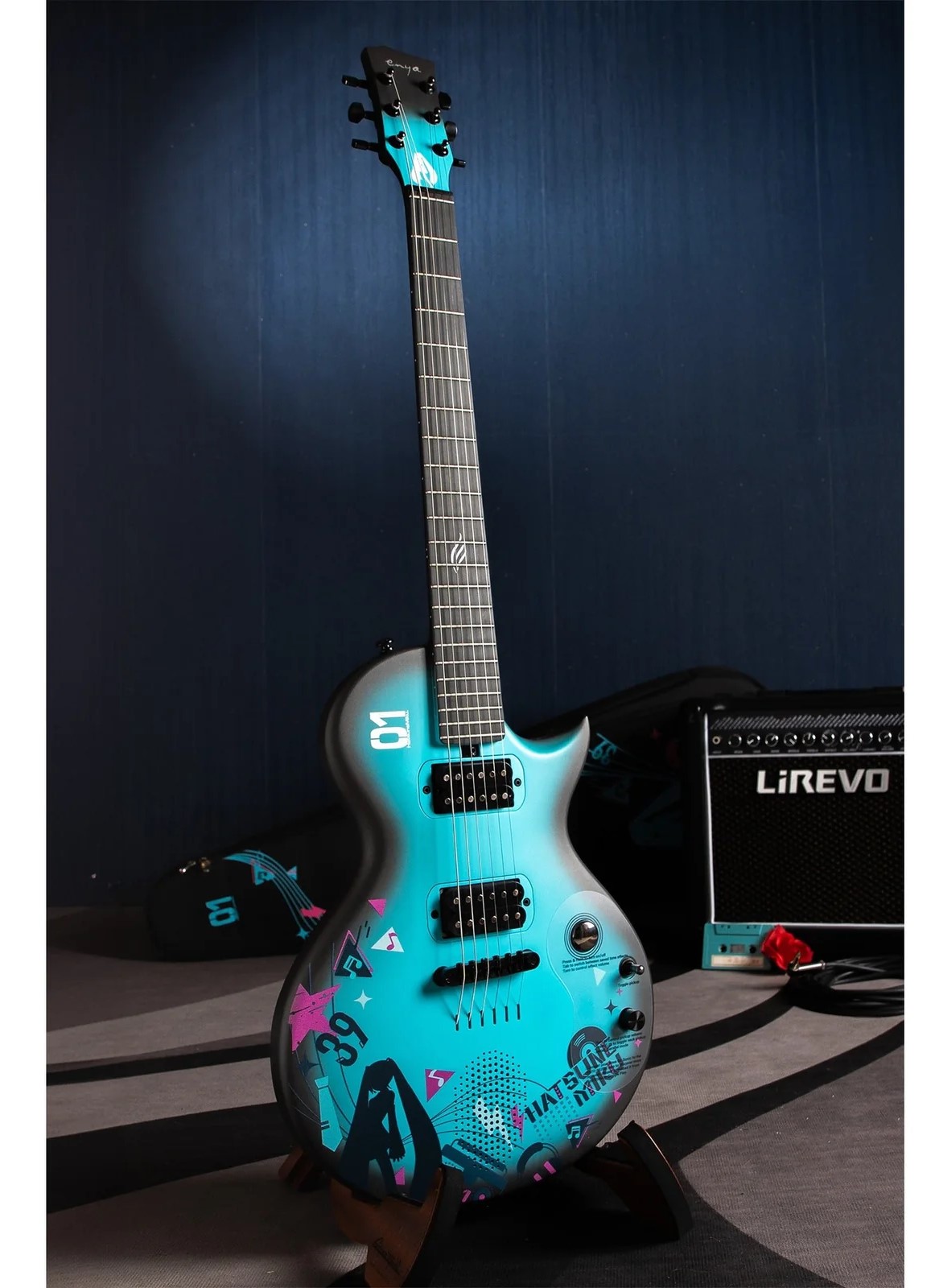  ĐÀN GUITAR ĐIỆN ENYA NOVA GO SONIC HATSUNE MIKU 