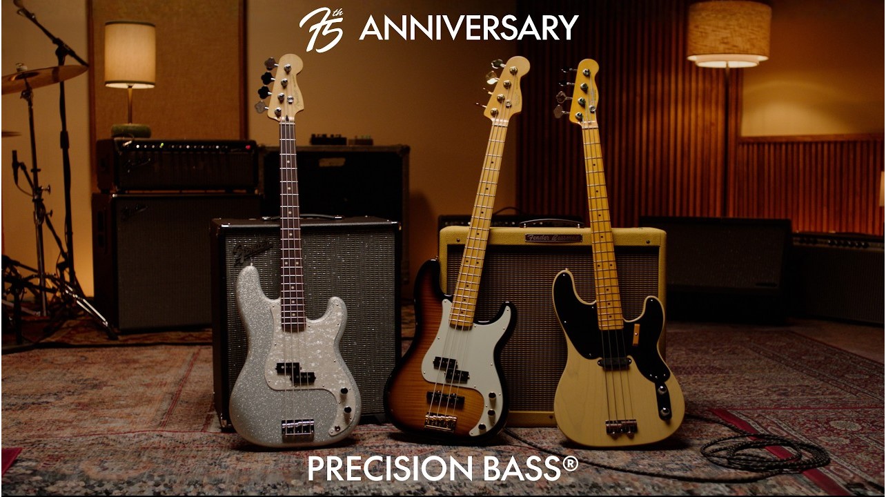 ĐÀN GUITAR BASS FENDER 75TH ANNIVERSARY AMERICAN VINTAGE II 1951 PRECISION BASS S, MAPLE FINGERBOARD - 4 STRINGS