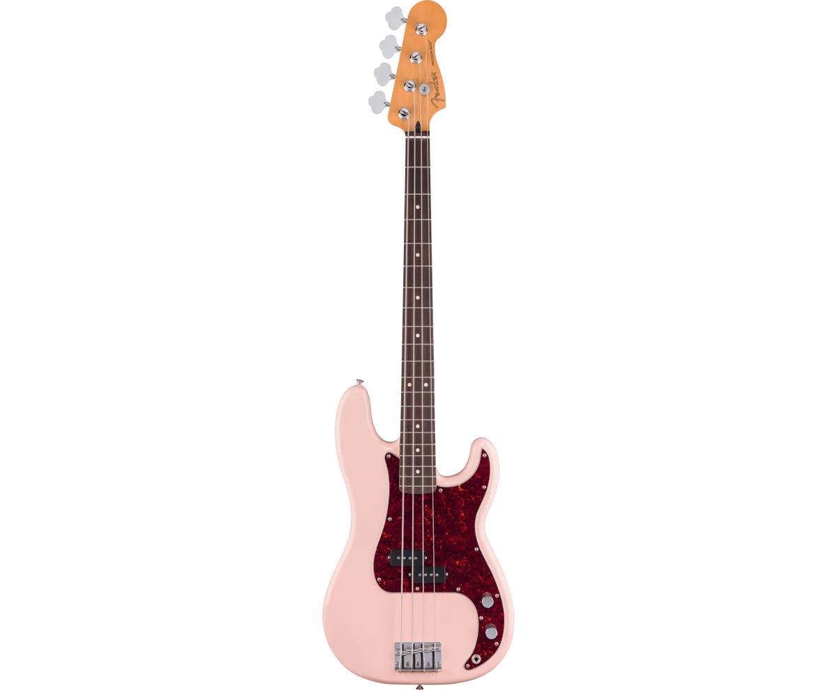 ĐÀN GUITAR BASS FENDER LIMITED EDITION PLAYER II PRECISION BASS SS, MAPLE FINGERBOARD, SHELL PINK - 4 STRINGS 