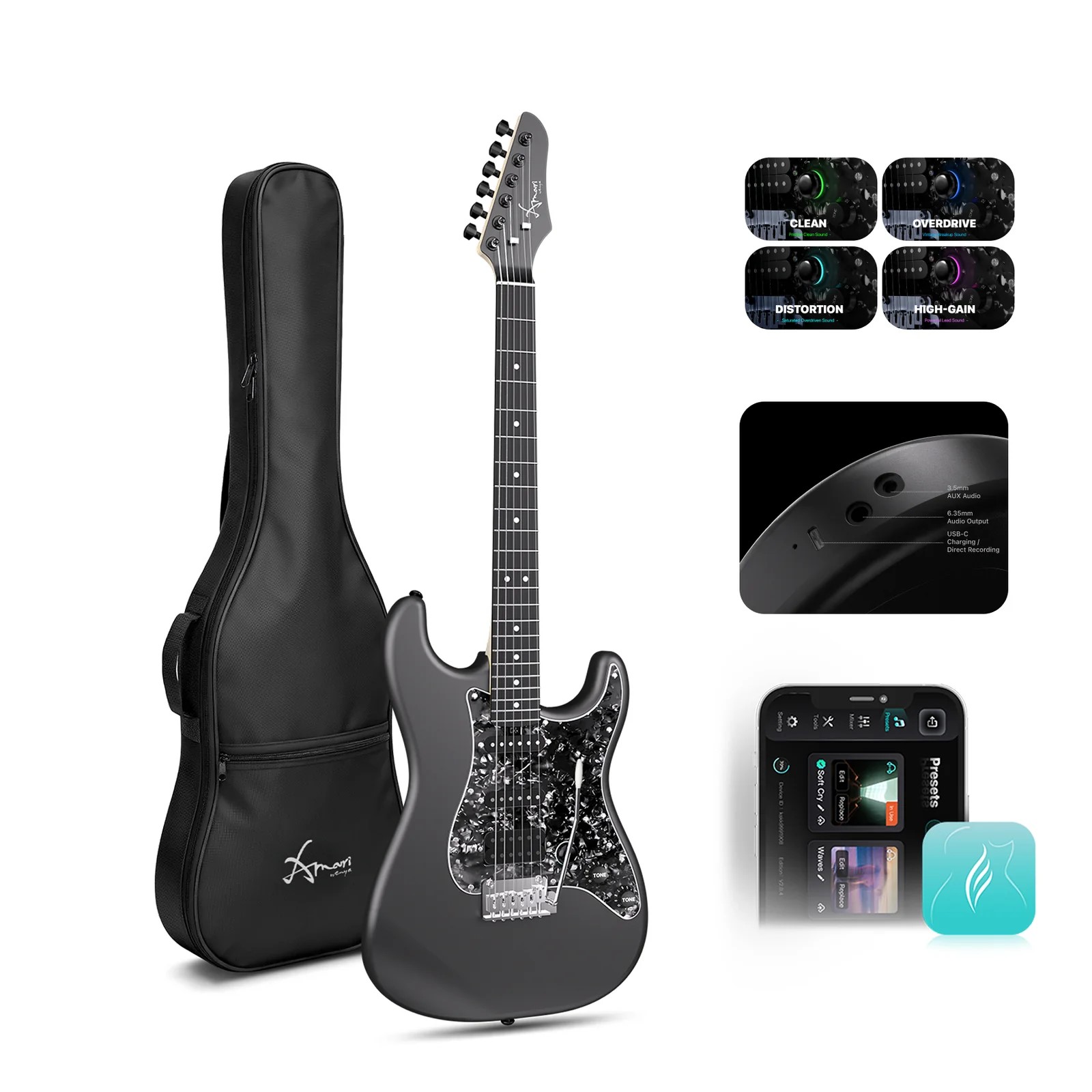 ĐÀN GUITAR ĐIỆN ENYA AMARI E-SP1