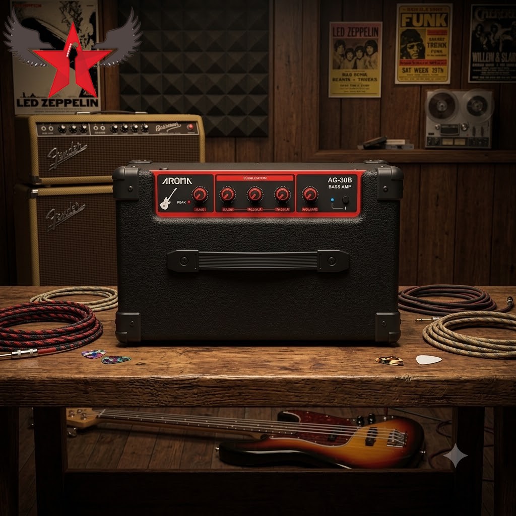  AMPLIFIER AROMA AG-30B COMBO 30W