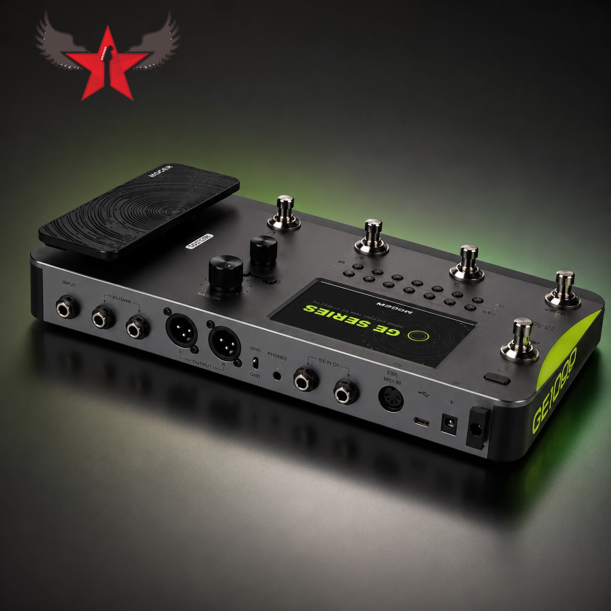 PEDAL GUITAR MOOER GE1000 / GE1000 LI – AMP MODELER AND EFFECTS PROCESSOR CHÍNH HÃNG