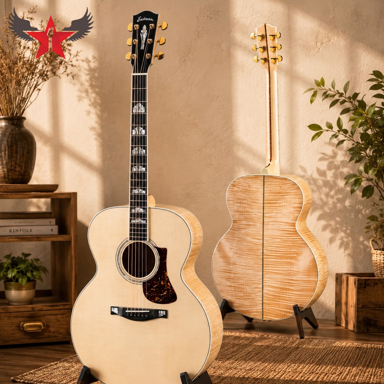 Đàn Guitar Acoustic Eastman AC630 Jumbo