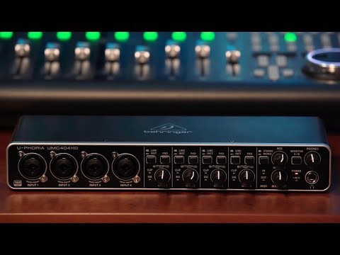  AUDIO INTERFACE BEHRINGER U-PHORIA UMC404HD 