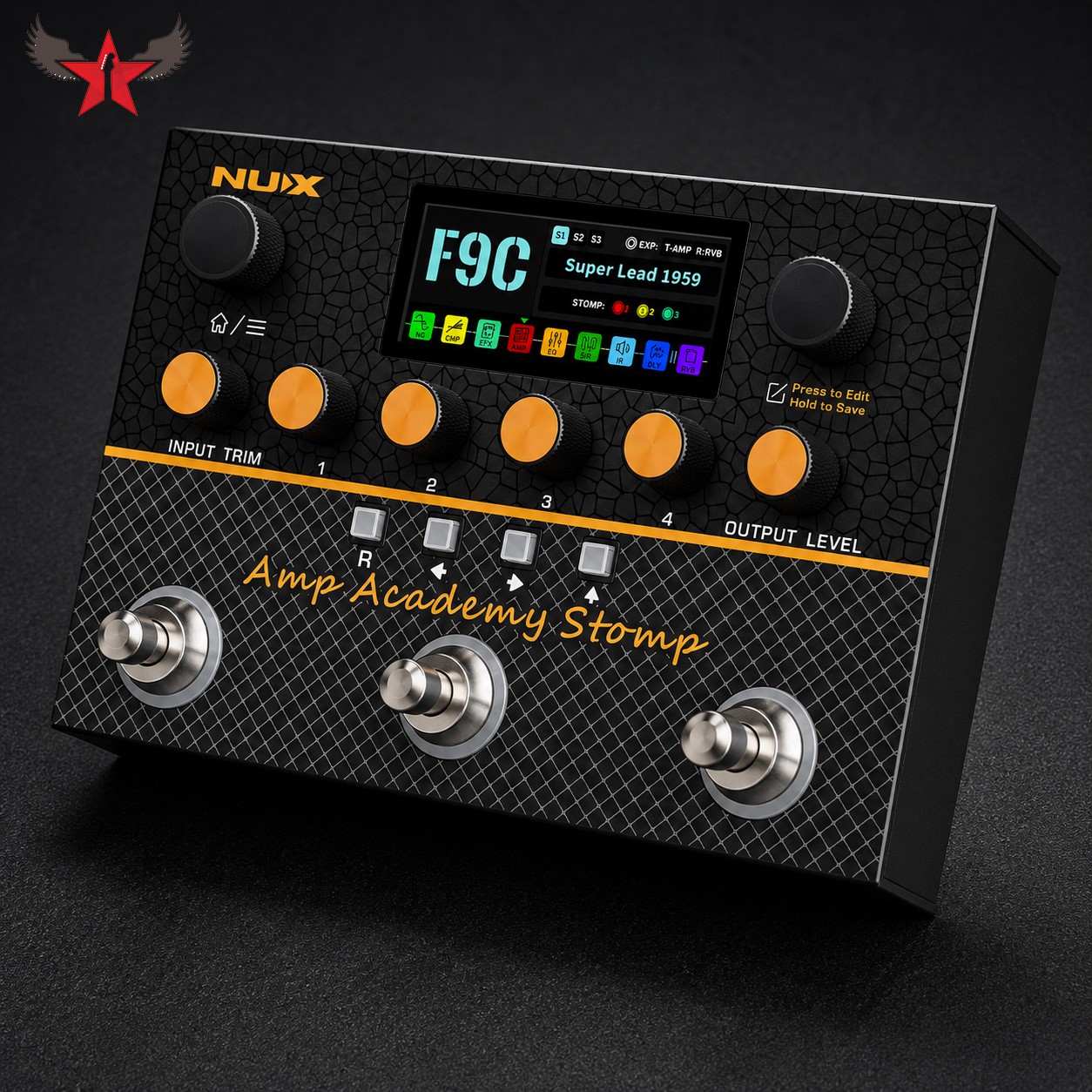 Pedal Guitar NUX Amp Academy Stomp NMA-3AAP
