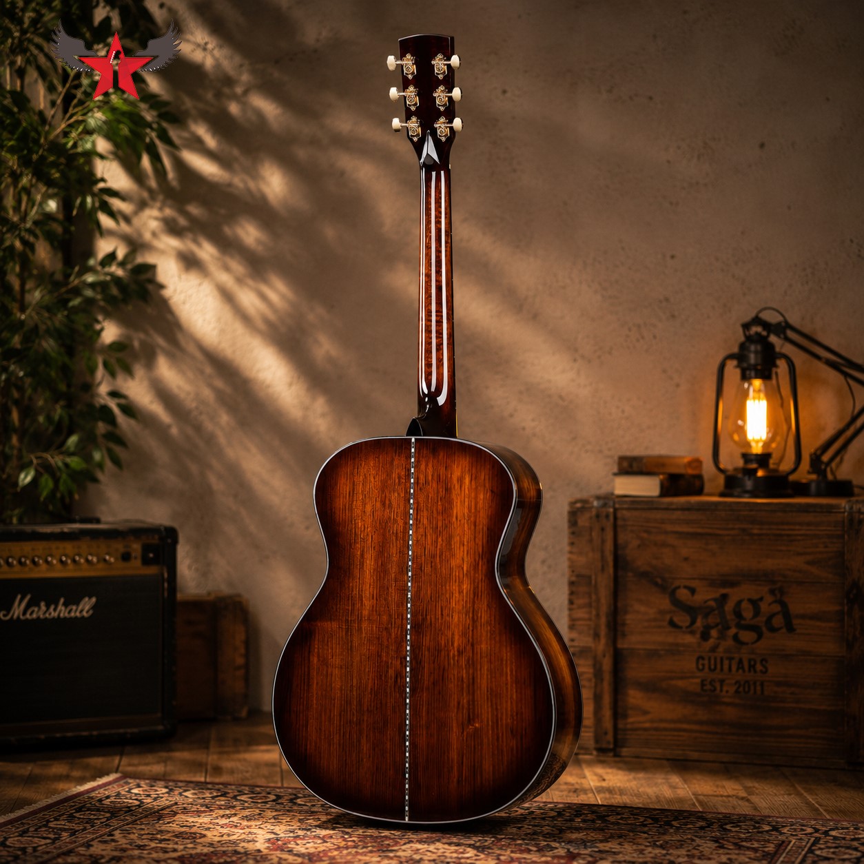 Đàn Guitar Acoustic Saga K1GN 