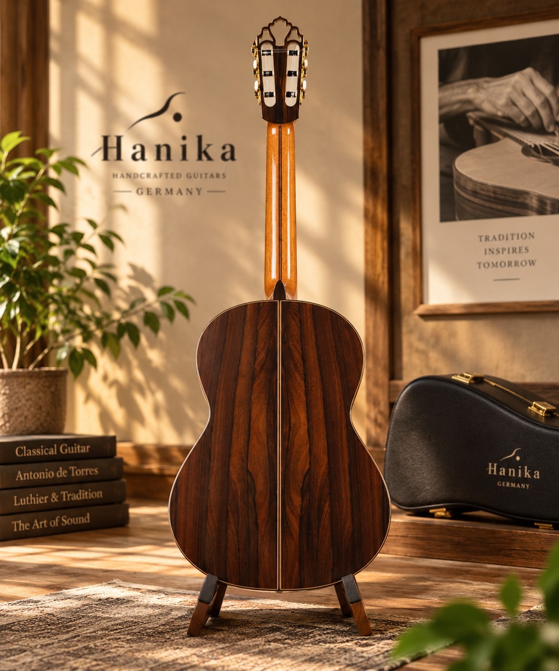 ĐÀN GUITAR CLASSIC HANIKA 1A TORRES CEDAR 